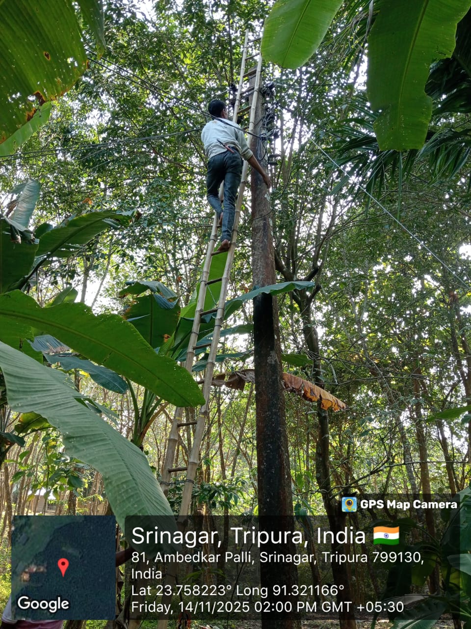 Service connection disconnected at ESD-Sekerkote dated-14.11.2025